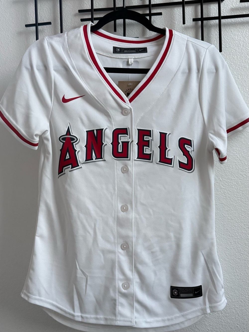 Nike Angels Women’s MLB Jersey White Size Small NWT